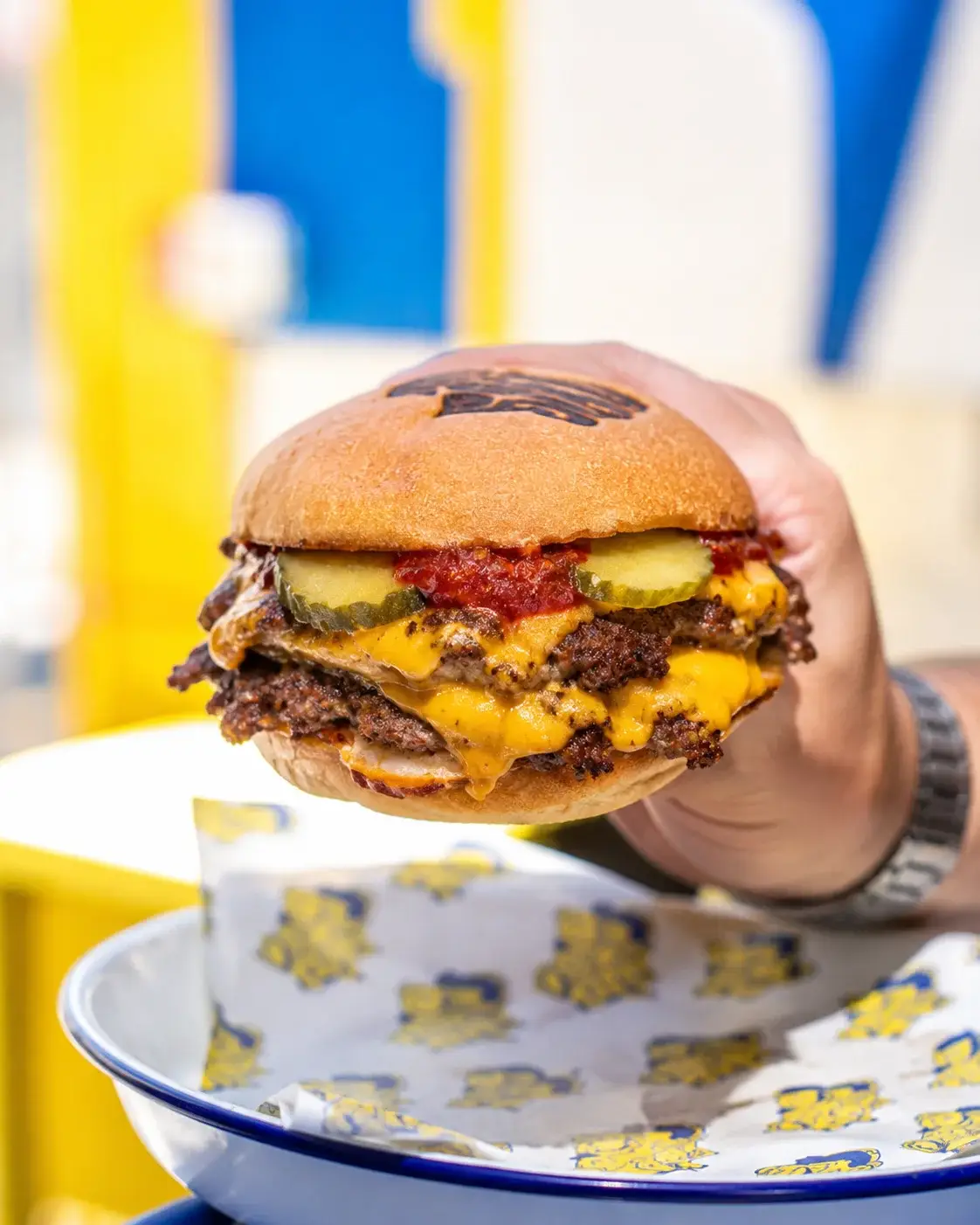 Double Cheese Burger